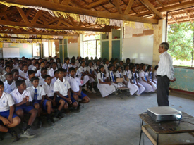 Principal's welcome speech.